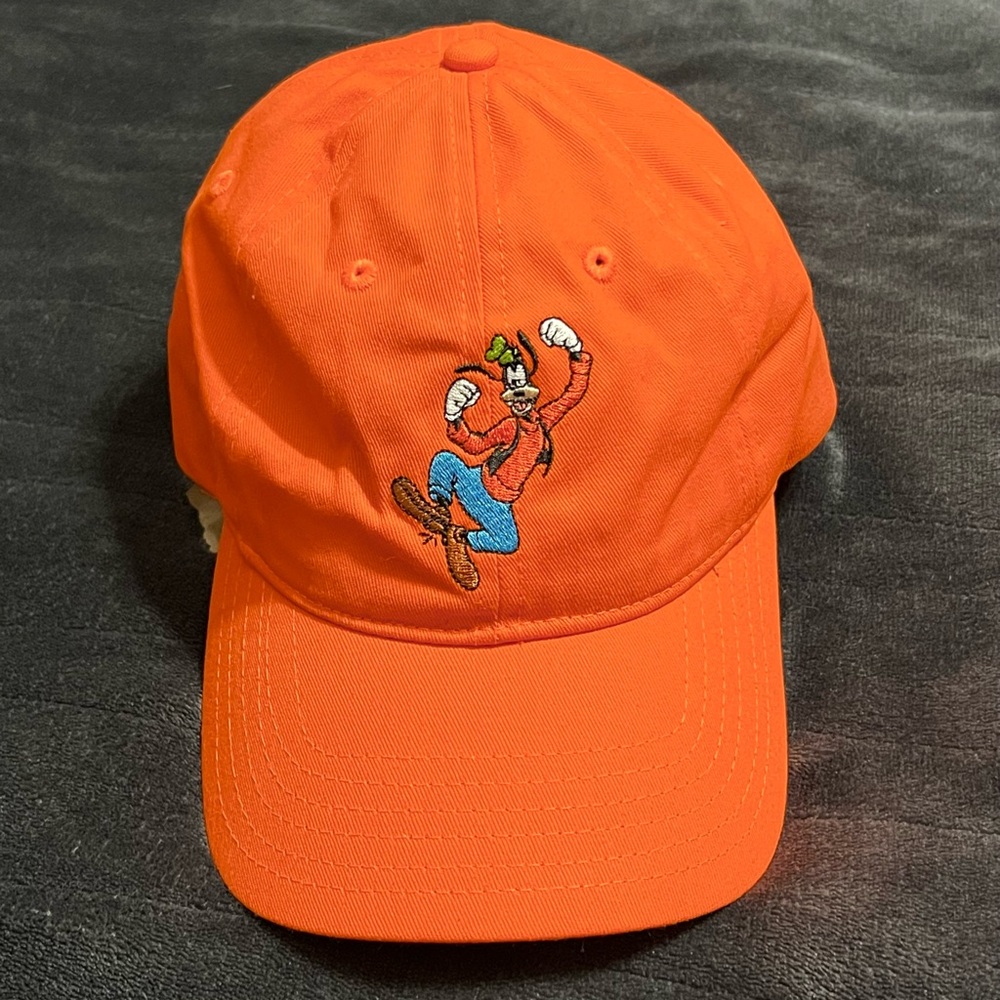 Disney Orange Goofy Baseball Cap - Adult Size